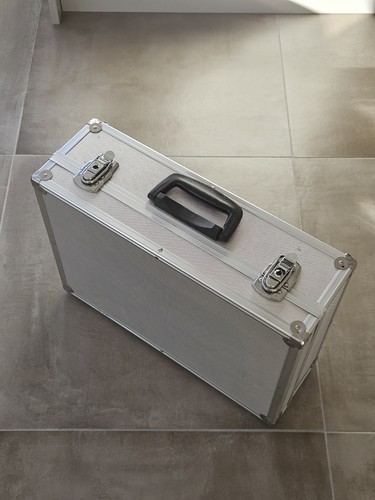 Aluminium flight case - aluminium,