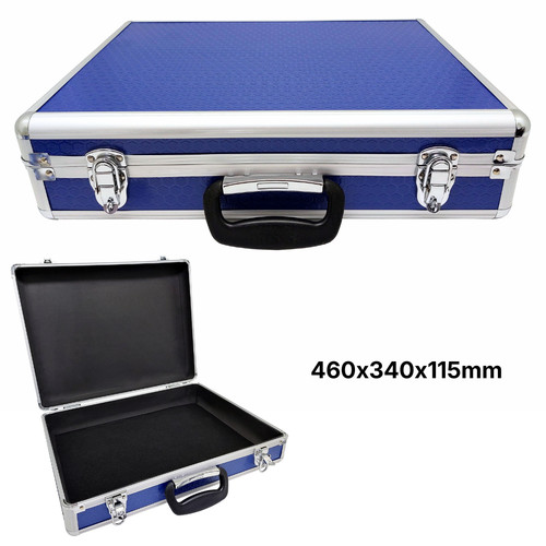Blue silver protective flight - blue,