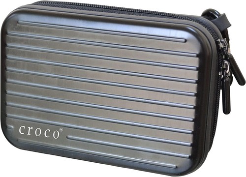 Croco black aluminium flight - croco,